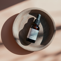 Seed Glow Face Oil with Kansa Wand beauty ritual
